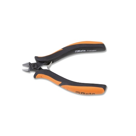 Beta 1188BM Diagonal Axial Cutting Nippers, Bi-Material Handles 011880102
